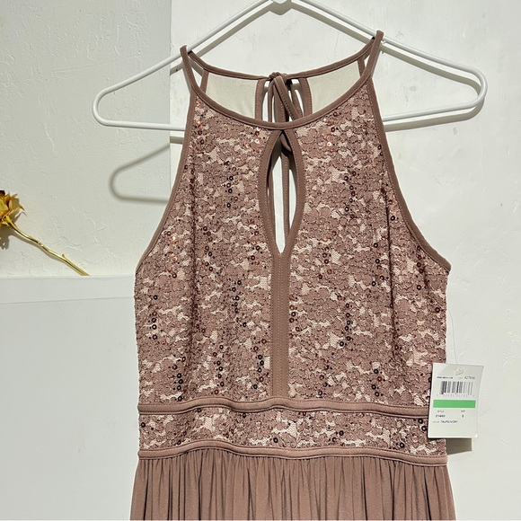 NW Night Way Cocktail evening sequins maxi dress size 8
: Box 0011: - Picture 7 of 12